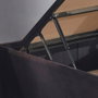Hanah Home Ela Single Somier Individual Negro (100 x 200)